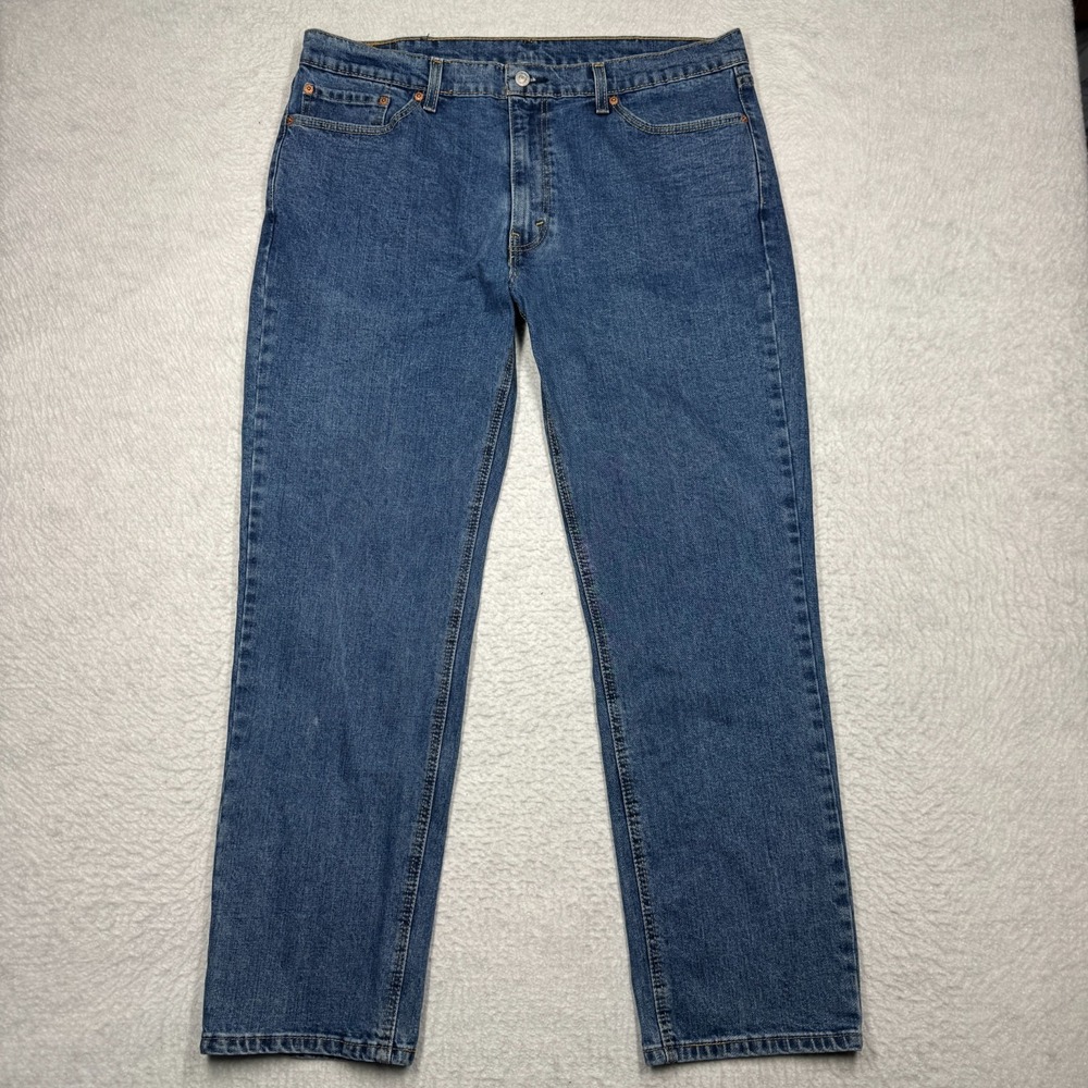 Levis 541 Jeans Regular Fit Blue Denim Athletic Fit Rocker Men's Size 38X32